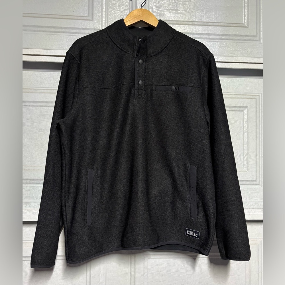 Eddie Bauer Charcoal Sweater Fleece